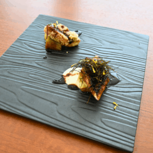 鰻と長茄子の蒲焼き風